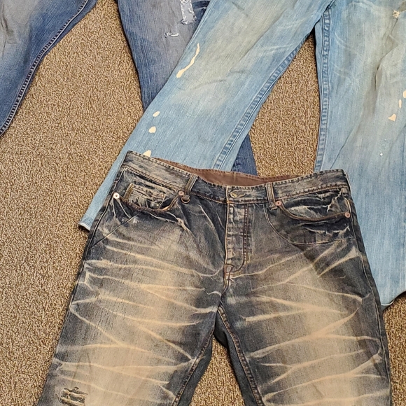 Vintage Men's Armani Exchange Denim Lot of 3 Size 36 - Picture 2 of 14